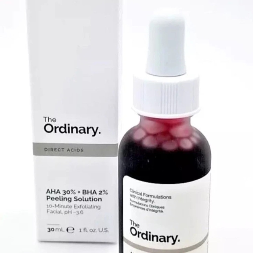2 pcs The Ordinary- Peeling Solution AHA 30% + BHA 2% - 30ml